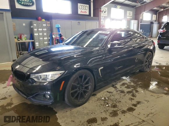 2015 BMW 4 Series 428i with VIN WBA3N3C5XFK233739, listed as a Copart auction lot 44397645 with 113,934 mi miles and Clean Title. Bid and sale history available at DreamBid. Image 1.