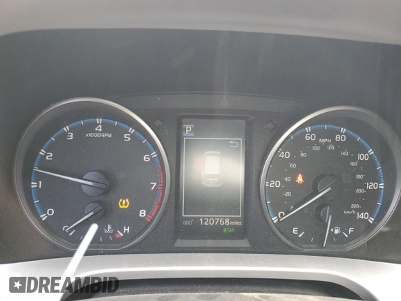 2018 Toyota RAV4 XLE with VIN JTMWFREV0JJ190508, listed as a Copart auction lot 49637125 with 120,768 mi miles and Salvage Title. Bid and sale history available at carsss.com. Image 9.