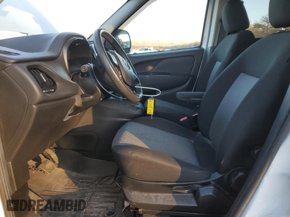 2017 Ram ProMaster City Cargo Van Tradesman SLT with VIN ZFBERFBB1H6D57683, listed as a Copart auction lot 87460824 with 96,820 mi miles and Salvage Title. Bid and sale history available at carsss.com. Image 7.