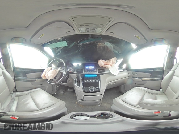 2011 Honda Odyssey EX-L with VIN 5FNRL5H64BB050425, listed as a Copart auction lot 49101795 with 192,238 mi miles and Salvage Title. Bid and sale history available at DreamBid. Image 13.