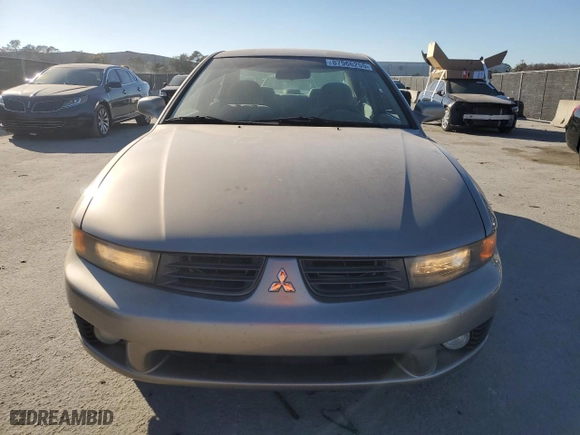2002 Mitsubishi Galant ES with VIN 4A3AA46G62E159170, listed as a Copart auction lot 87966255 with 91334 miles and Salvage Title. Bid and sale history available at carsss.com. Image 5.