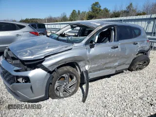 2022 Hyundai Santa Fe SE z VIN 5NMS14AJ0NH400698, wystawiony jako Copart lot #46142695 z przebiegiem Nie podano mil oraz Szkoda całkowita • Salvage title. Historia ofert i sprzedaży dostępna na DreamBid. Obrazek 1.