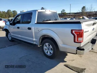 2017 Ford F-150 XL with VIN 1FTEW1CP4HKC35715, listed as a Copart auction lot 41660765 with 0 mi miles and Salvage Title. Bid and sale history available at carsss.com. Image 2.