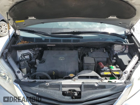 2013 Toyota Sienna LE AAS with VIN 5TDKK3DC1DS377268, listed as a Copart auction lot 54892765 with 186,338 mi miles and Salvage Title. Bid and sale history available at DreamBid. Image 12.