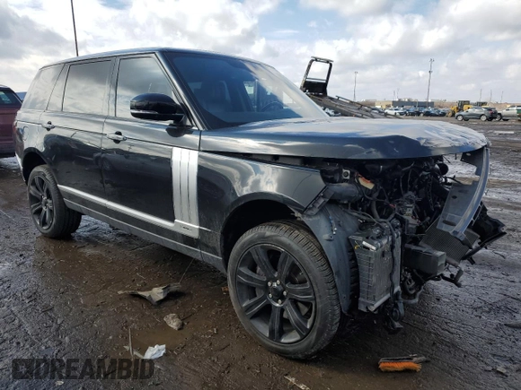 2014 Land Rover Range Rover with VIN SALGW3TF9EA168843, listed as a Copart auction lot 47099805 with 47,217 mi miles and Clean title. Bid and sale history available at DreamBid. Image 4.