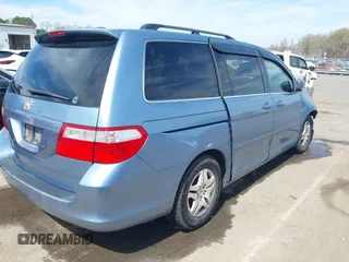 2007 Honda Odyssey EX-L with VIN 5FNRL38747B105430, listed as a IAAI auction lot 41841005 with 286,605 mi miles. Bid and sale history available at carsss.com. Image 4.