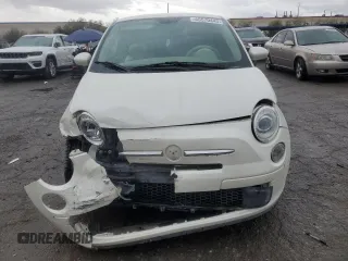 2014 FIAT 500 Pop with VIN 3C3CFFAR6ET264172, listed as a Copart auction lot 45570445 with 99,417 mi miles and Salvage Title. Bid and sale history available at carsss.com. Image 5.