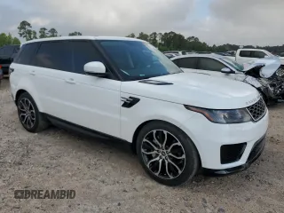 2020 Land Rover Range Rover Sport HSE with VIN SALWR2SU1LA890785, listed as a Copart auction lot 51683035 with 36,988 mi miles and Salvage Title. Bid and sale history available at carsss.com. Image 4.
