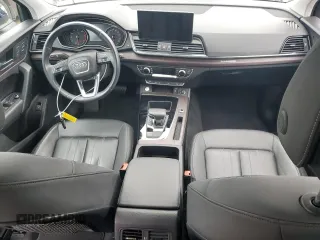 2021 Audi Q5 Premium with VIN WA1AAAFY1M2003515, listed as a Copart auction lot 55059915 with Not Provided miles and Salvage Title. Bid and sale history available at DreamBid. Image 8.