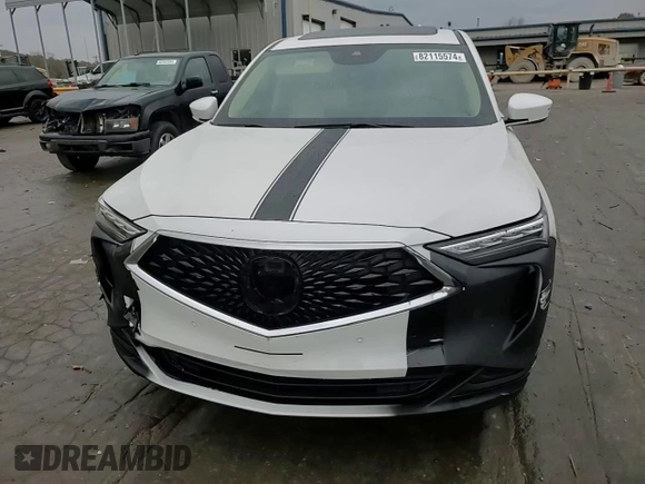 2023 Acura MDX w/Technology Package with VIN 5J8YD9H43PL007733, listed as a Copart auction lot 82115574 with 22,616 mi miles and Salvage Title. Bid and sale history available at carsss.com. Image 15.