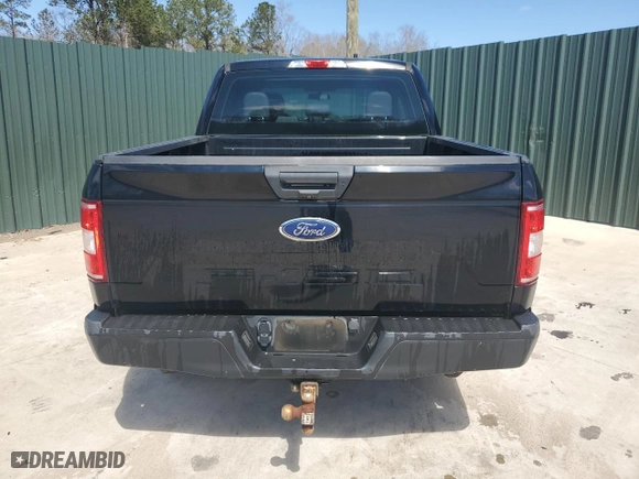 2018 Ford F-150 XL with VIN 1FTEW1E50JFB05814, listed as a Copart auction lot 49140085 with 125,589 mi miles and Clean Title. Bid and sale history available at carsss.com. Image 6.