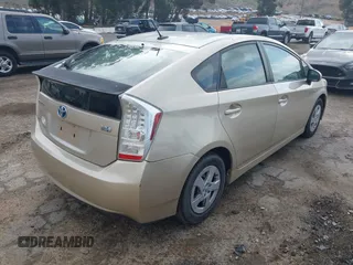2010 Toyota Prius II with VIN JTDKN3DU3A0082879, listed as a IAAI auction lot 42213634 with 256,058 mi miles and . Bid and sale history available at DreamBid. Image 4.