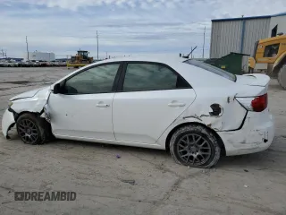 2012 Kia Forte EX with VIN KNAFU4A23C5637085, listed as a Copart auction lot 46808705 with 284,039 mi miles and Salvage Title. Bid and sale history available at carsss.com. Image 2.
