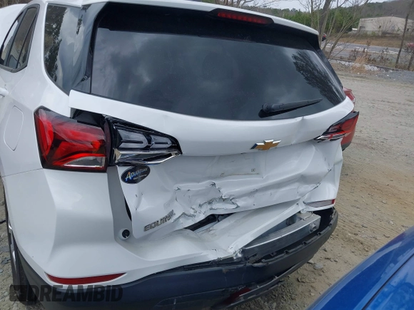 2023 Chevrolet Equinox LS z VIN 3GNAXHEG8PL144694, wystawiony jako IAAI lot #41756528 z przebiegiem 30 875 mil mil oraz . Historia ofert i sprzedaży dostępna na DreamBid. Obrazek 6.