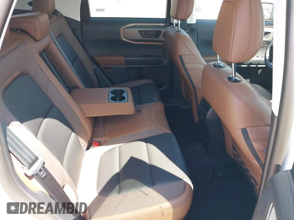 2025 Ford Bronco Sport Outer Banks with VIN 3FMCR9CN3SRE34345, listed as a IAAI auction lot 42081216 with 1,420 mi miles and . Bid and sale history available at DreamBid. Image 8.