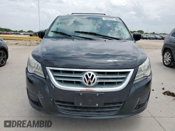 2012 Volkswagen Routan SE with VIN 2C4RVABG9CR293738, listed as a Copart auction lot 56408455 with 123,546 mi miles and Clean title. Bid and sale history available at DreamBid. Image 5.