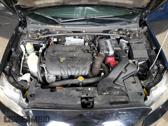 2010 Mitsubishi Lancer GTS with VIN JA32X8HW7AU001795, listed as a Copart auction lot 68226064 with 144,272 mi miles and Salvage Title. Bid and sale history available at carsss.com. Image 11.