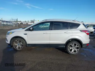 2017 Ford Escape Titanium with VIN 1FMCU9J98HUA04994, listed as a IAAI auction lot 41139988 with 136,989 mi miles. Bid and sale history available at carsss.com. Image 14.
