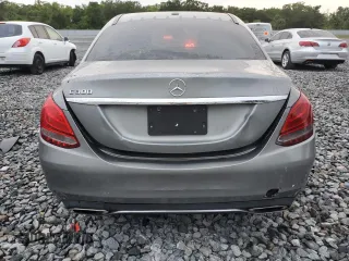 2015 Mercedes-Benz C-Class C 300 with VIN 55SWF4JBXFU087950, listed as a Copart auction lot 52254375 with 102,622 mi miles and Salvage Title. Bid and sale history available at carsss.com. Image 6.