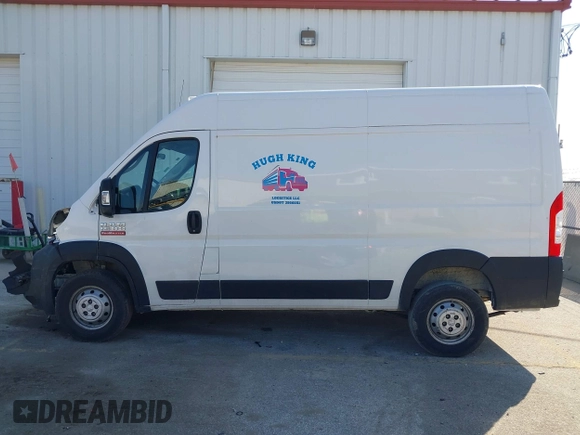 2020 Ram ProMaster Cargo with VIN 3C6TRVBG6LE114033, listed as a IAAI auction lot 41785590 with 116,981 mi miles and . Bid and sale history available at DreamBid. Image 15.