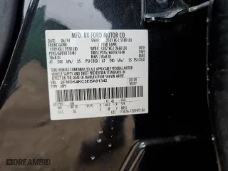 2014 Ford Edge Limited with VIN 2FMDK4KC3EBA91342, listed as a Copart auction lot 47454535 with 174,407 mi miles and Salvage Title. Bid and sale history available at carsss.com. Image 14.