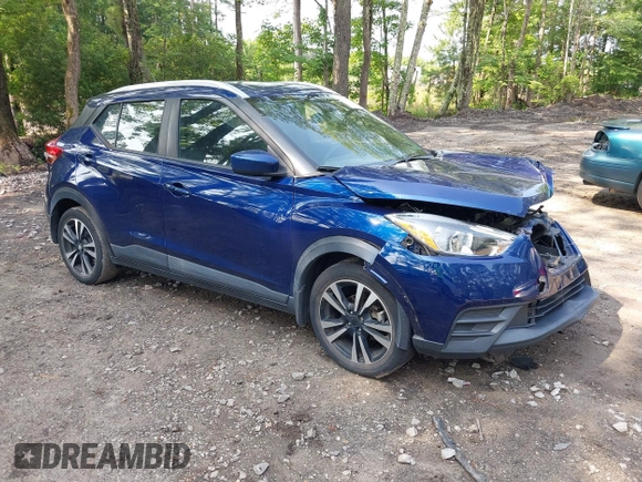 2018 Nissan Kicks SV with VIN 3N1CP5CU0JL534210, listed as a IAAI auction lot 42487662 with 56,227 mi miles and . Bid and sale history available at DreamBid. Image 1.