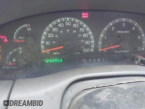 2003 Ford F-150 XL with VIN 1FTRX17W73NA42322, listed as a IAAI auction lot 41680100 with 129,295 mi miles. Bid and sale history available at carsss.com. Image 7.