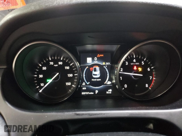 2018 Land Rover Discovery with VIN SALCT2RX5JH737738, listed as a Copart auction lot 88495735 with 59,191 mi miles and Salvage Title. Bid and sale history available at DreamBid. Image 9.