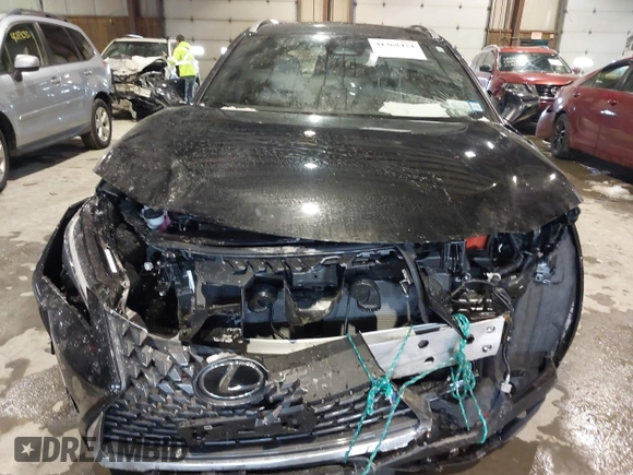 2025 Lexus UX with VIN JTHUCJDH8S2003698, listed as a IAAI auction lot 41368424 with 1,111 mi miles. Bid and sale history available at carsss.com. Image 17.