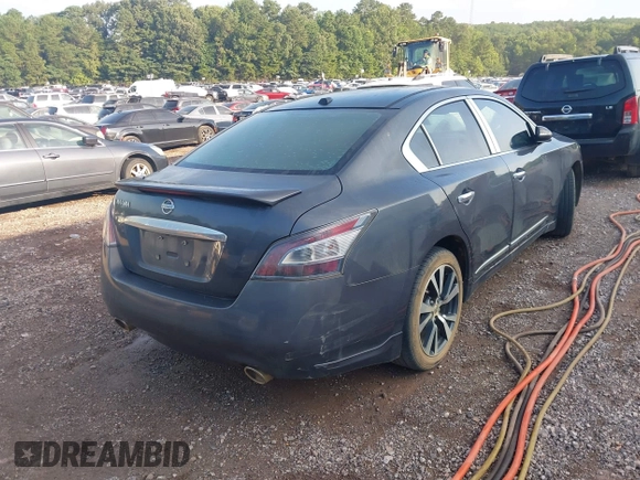 2012 Nissan Maxima SV with VIN 1N4AA5AP4CC853830, listed as a IAAI auction lot 42602846 with 177,558 mi miles and . Bid and sale history available at DreamBid. Image 4.
