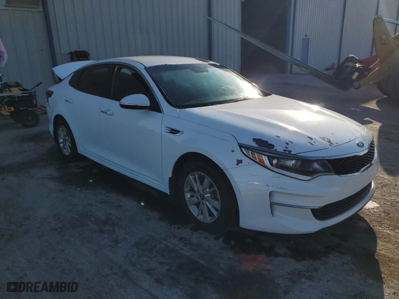 2016 Kia Optima LX with VIN 5XXGT4L37GG035923, listed as a Copart auction lot 52915295 with 158,265 mi miles and Salvage Title. Bid and sale history available at carsss.com. Image 4.