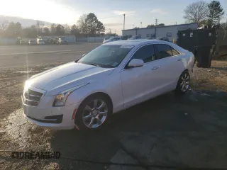 2015 Cadillac ATS Sedan Luxury RWD with VIN 1G6AB5RAXF0133626, listed as a Copart auction lot 86984704 with 62,124 mi miles and Salvage Title. Bid and sale history available at carsss.com. Image 1.