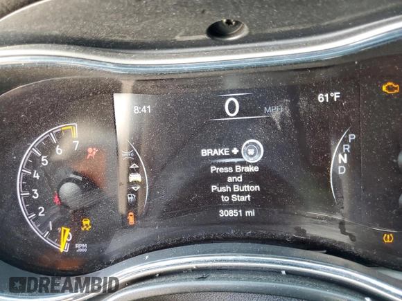 2021 Jeep Grand Cherokee Laredo X z VIN 1C4RJFAG5MC769505, wystawiony jako Copart lot #53570805 z przebiegiem 30 851 mil mil oraz Szkoda całkowita • Salvage title. Historia ofert i sprzedaży dostępna na DreamBid. Obrazek 9.