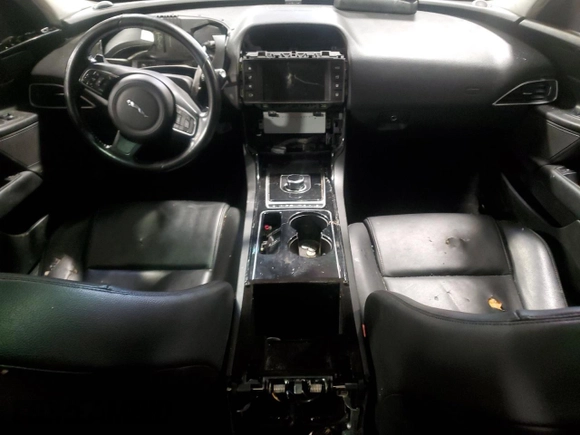 2017 Jaguar XE 25t with VIN SAJAR4BG6HA947076, listed as a Copart auction lot 87426344 with Not Provided miles and Salvage Title. Bid and sale history available at DreamBid. Image 8.