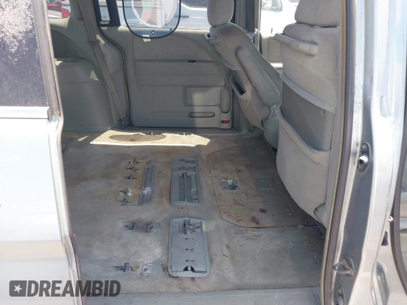 2005 Honda Odyssey EX with VIN 5FNRL38415B086709, listed as a IAAI auction lot 42308829 with 187,351 mi miles and . Bid and sale history available at DreamBid. Image 8.