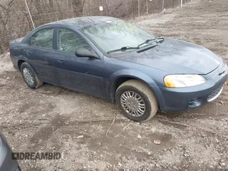2002 Chrysler Sebring LX with VIN 1C3EL46R32N200973, listed as a IAAI auction lot 41709269 with 56,592 mi miles and . Bid and sale history available at DreamBid. Image 1.