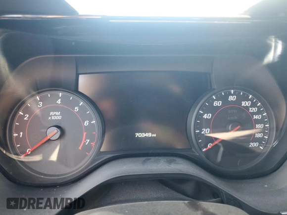 2017 Chevrolet Camaro 2SS with VIN 1G1FH1R7XH0137976, listed as a Copart auction lot 57410195 with 70,349 mi miles and Salvage title. Bid and sale history available at DreamBid. Image 9.