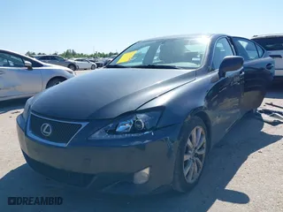 2008 Lexus IS 250 with VIN JTHBK262282082738, listed as a IAAI auction lot 41983732 with 1 mi miles. Bid and sale history available at carsss.com. Image 2.