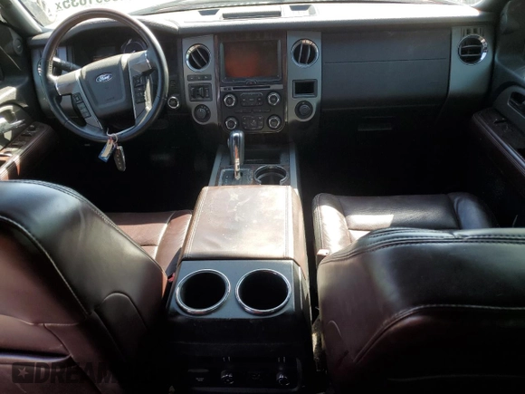 2015 Ford Expedition Max Platinum с VIN 1FMJK1MT7FEF29526, выставлен на аукционе Copart как лот 49591635 с пробегом Не указан миль и Чистый • Clean title. История ставок и продаж доступна на DreamBid. Изображение 8.