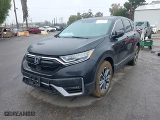 2022 Honda CR-V Hybrid EX-L with VIN 5J6RT6H84NL052274, listed as a IAAI auction lot 41218787 with 43,078 mi miles. Bid and sale history available at carsss.com. Image 18.