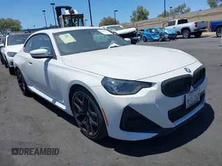 2025 BMW 2 Series 230i with VIN 3MW23CM09S8E97227, listed as a IAAI auction lot 42630632 with 4,331 mi miles and . Bid and sale history available at DreamBid. Image 1.