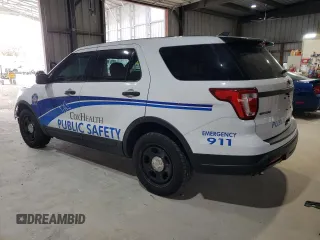 2019 Ford Police Interceptor Utility z VIN 1FM5K8AR5KGA29513, wystawiony jako Copart lot #51935155 z przebiegiem 37 220 mil mil oraz Szkoda całkowita • Salvage title. Historia ofert i sprzedaży dostępna na DreamBid. Obrazek 2.