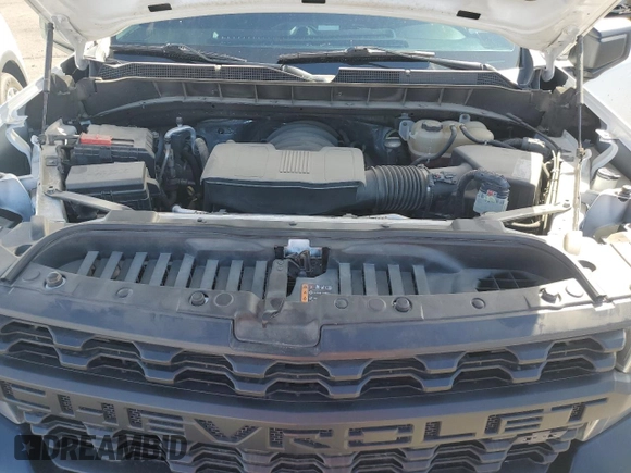 2020 Chevrolet Silverado 1500 Work Truck with VIN 1GCRYAEF7LZ166356, listed as a Copart auction lot 44558635 with 57,733 mi miles and Salvage Title. Bid and sale history available at carsss.com. Image 11.