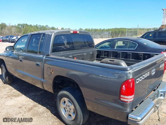 2002 Dodge Dakota SLT with VIN 1B7HG48NX2S623588, listed as a IAAI auction lot 41793068 with 213,159 mi miles. Bid and sale history available at carsss.com. Image 3.