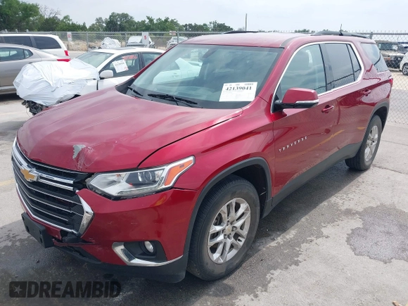 2019 Chevrolet Traverse LT Cloth with VIN 1GNERGKW3KJ317815, listed as a IAAI auction lot 42139041 with 95,715 mi miles and . Bid and sale history available at DreamBid. Image 17.