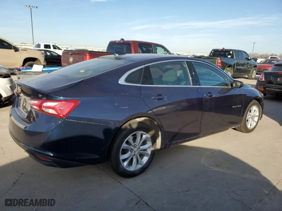 2022 Chevrolet Malibu LT with VIN 1G1ZD5ST7NF120035, listed as a Copart auction lot 48423495 with 75,816 mi miles and Salvage Title. Bid and sale history available at carsss.com. Image 3.