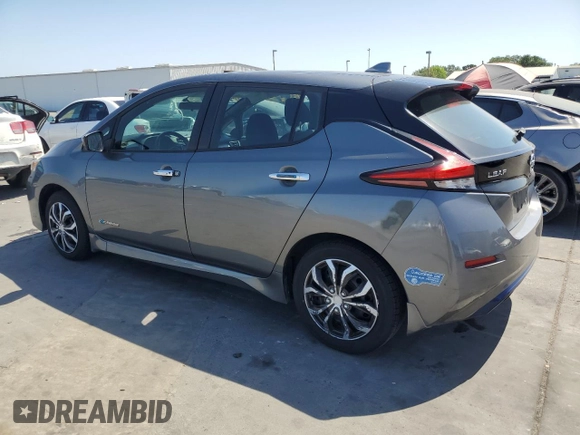 2018 Nissan LEAF SV with VIN 1N4AZ1CP2JC303814, listed as a Copart auction lot 58406135 with 175,777 mi miles and Clean title. Bid and sale history available at DreamBid. Image 2.