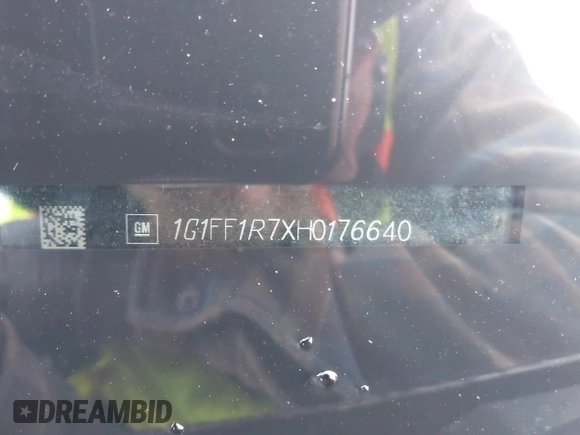2017 Chevrolet Camaro 1SS z VIN 1G1FF1R7XH0176640, wystawiony jako IAAI lot #41911058 z przebiegiem 74 093 mil mil oraz . Historia ofert i sprzedaży dostępna na DreamBid. Obrazek 9.