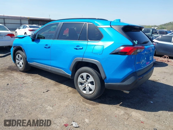 2019 Toyota RAV4 LE with VIN 2T3H1RFV2KW012723, listed as a IAAI auction lot 41973547 with 73,944 mi miles. Bid and sale history available at carsss.com. Image 3.