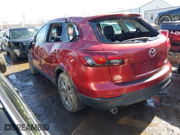 2013 Mazda CX-9 Touring with VIN JM3TB3CV0D0409287, listed as a IAAI auction lot 41635714 with 162,833 mi miles. Bid and sale history available at carsss.com. Image 3.